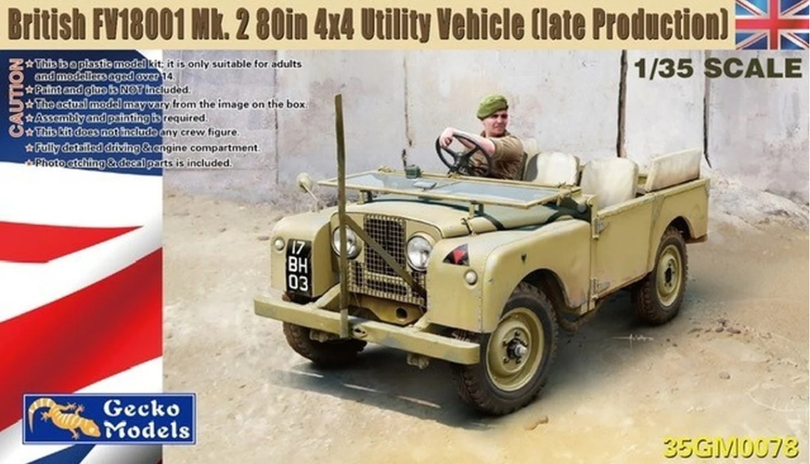 1/35 Brit. FV18001 Mk.2 80in 4x4 Utility Vehicle late