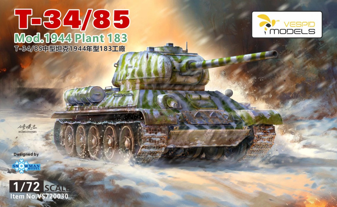 1/72 T-34/85 Mod.1944 Plant 183