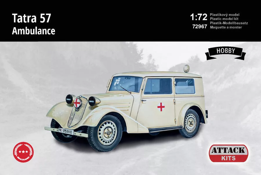 1/72 Tatra 57 Ambulance (HOBBY)
