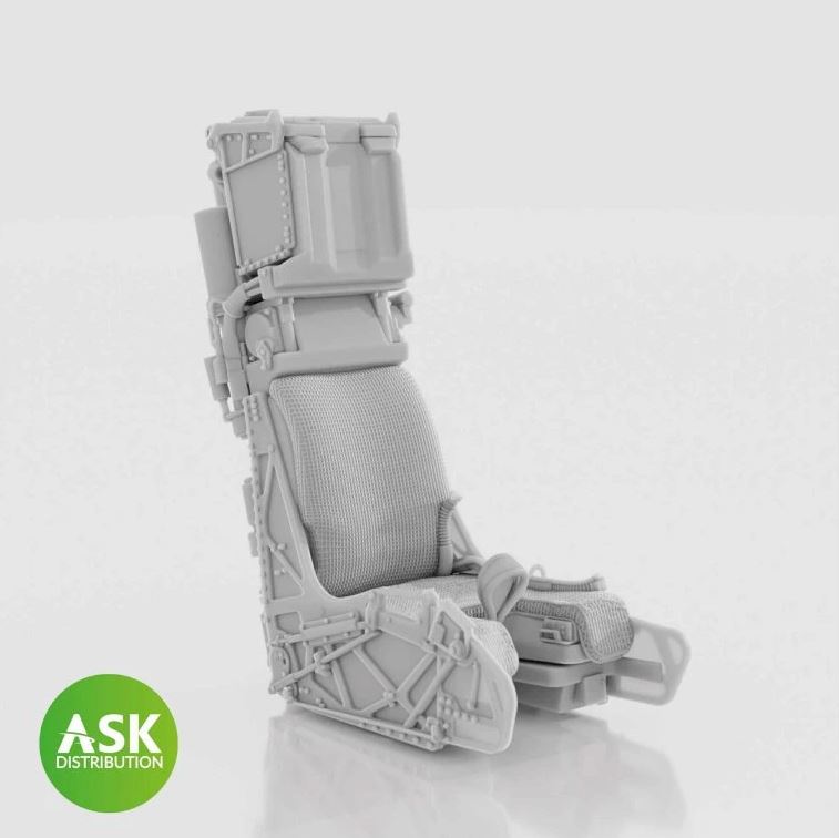 1/48 SJU-17 Ejection Seat for F/A-18E Super Hornet - with seat belts (1pcs), rec. for MENG