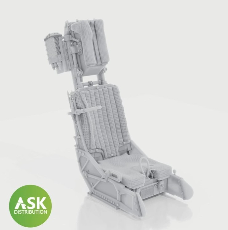Fotografie 1/48 SJU-4 Ejection Seat excluding seat belts - 1 pc recommended for AV-8B Harrier II Plus - UMa