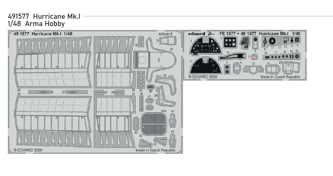 Fotografie 1/48 Hurricane Mk.I (ARMA HOBBY)