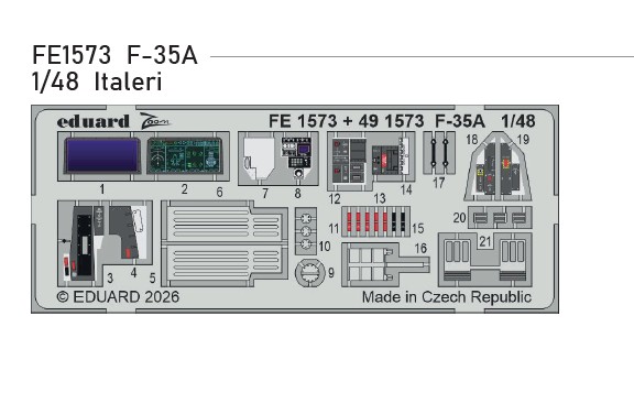 Fotografie 1/48 F-35A (ITALERI)