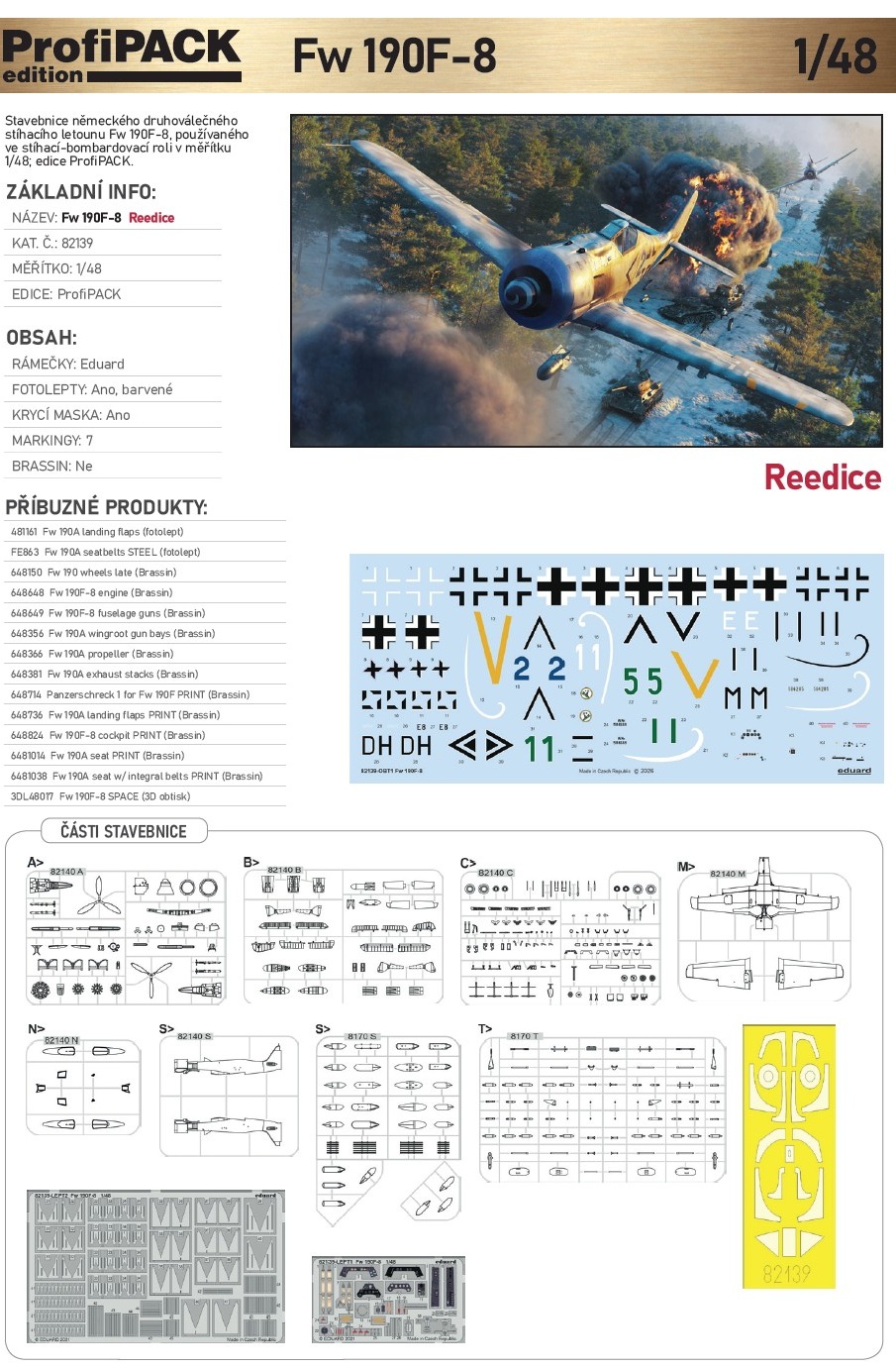 Fotografie 1/48 Fw 190F-8 (Profipack)