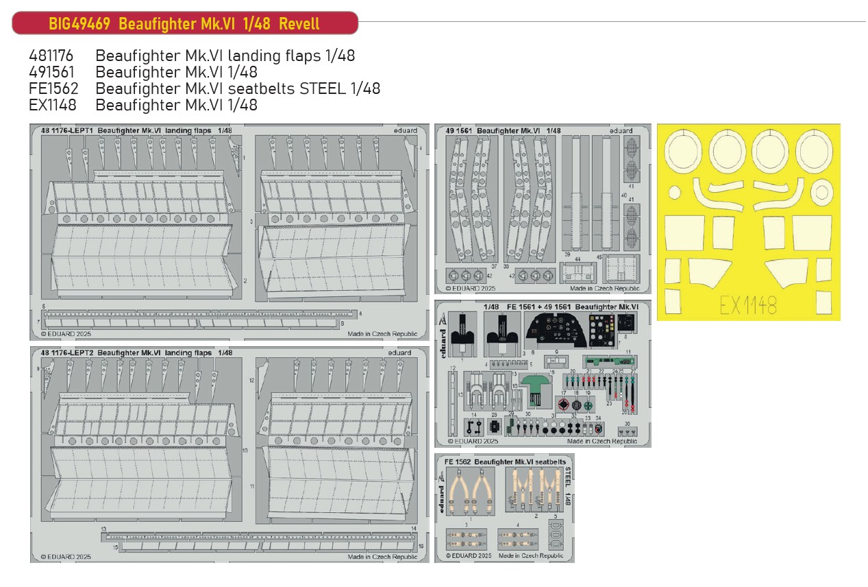 Fotografie 1/48 Beaufighter Mk.VI (REVELL)