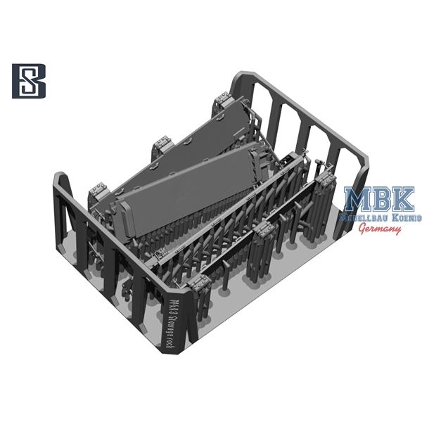 1/35 M4A3 Sherman Stowage Rack & Spare Track Holders