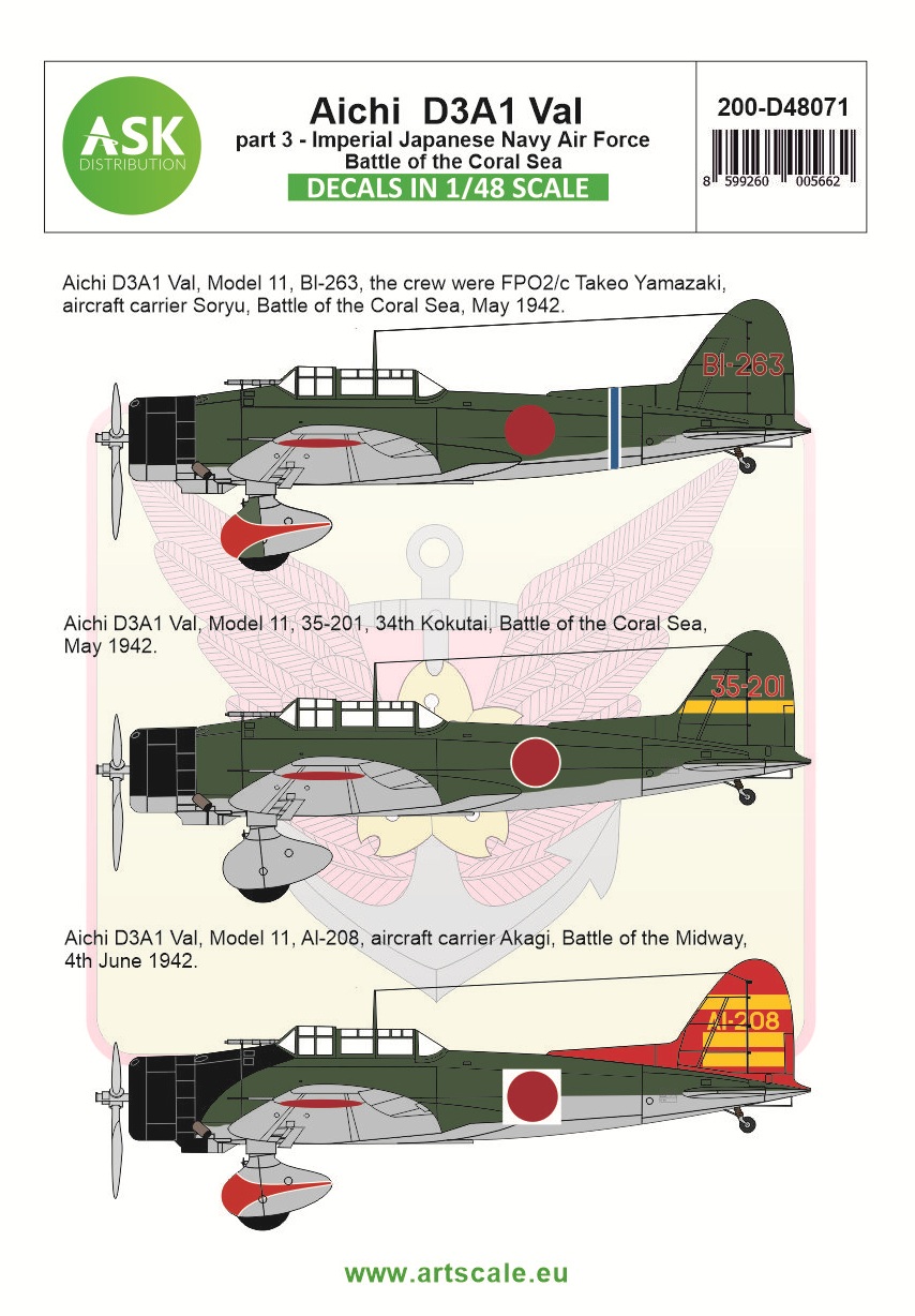 Fotografie 1/48 Aichi D3A1 Val part 3 - Imperial Japanese Navy Air Force, Battle of the Coral Sea