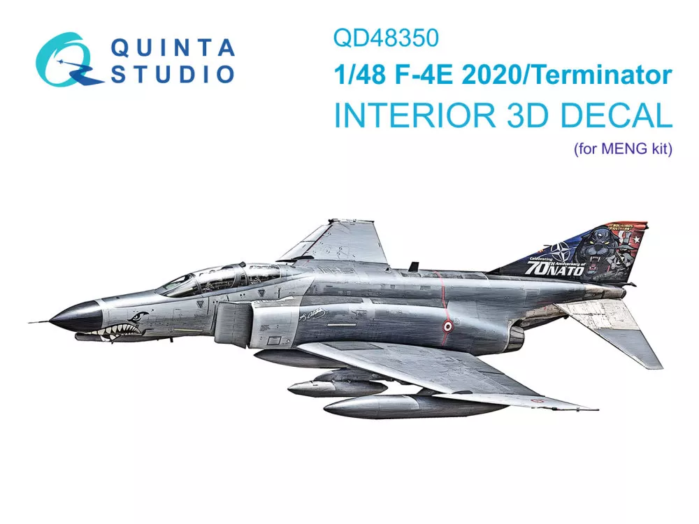 1/48 F-4E 2020 Terminator 3D-Print&col.Int.(MENG)