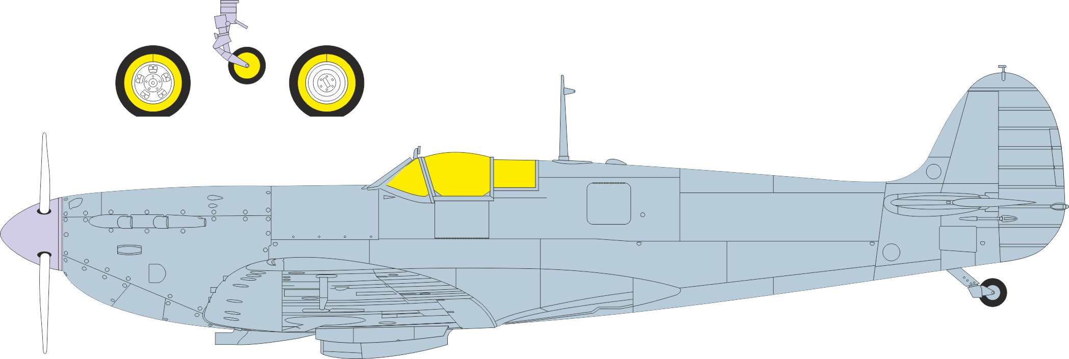 Fotografie 1/32 Spitfire Mk.Vb (KOTARE)