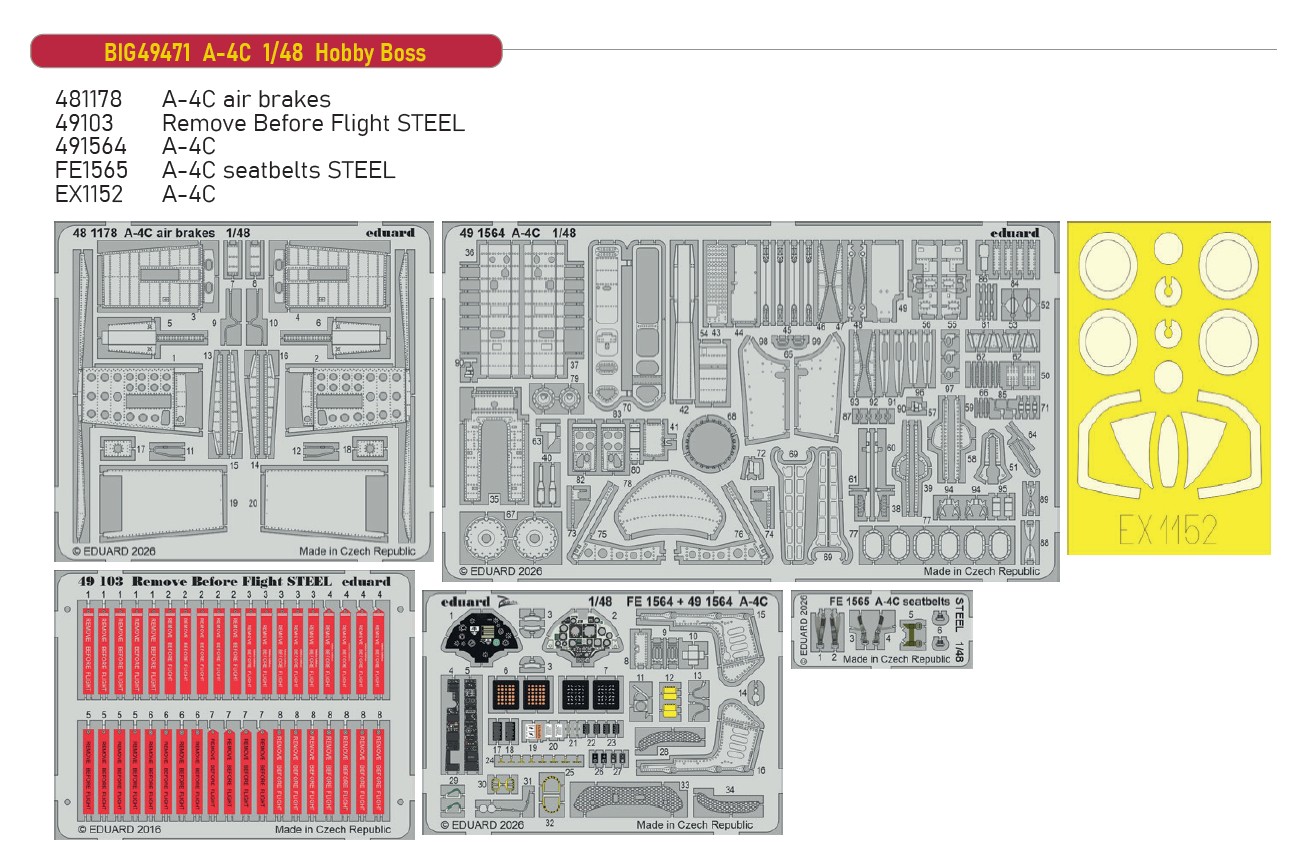 Fotografie 1/48 A-4C (HOBBY BOSS)