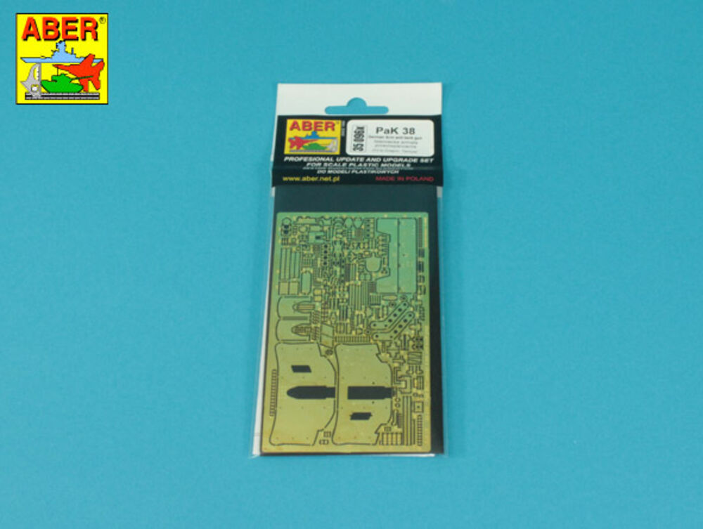 1/35 German A/T Gun PAK 38 (only plate)