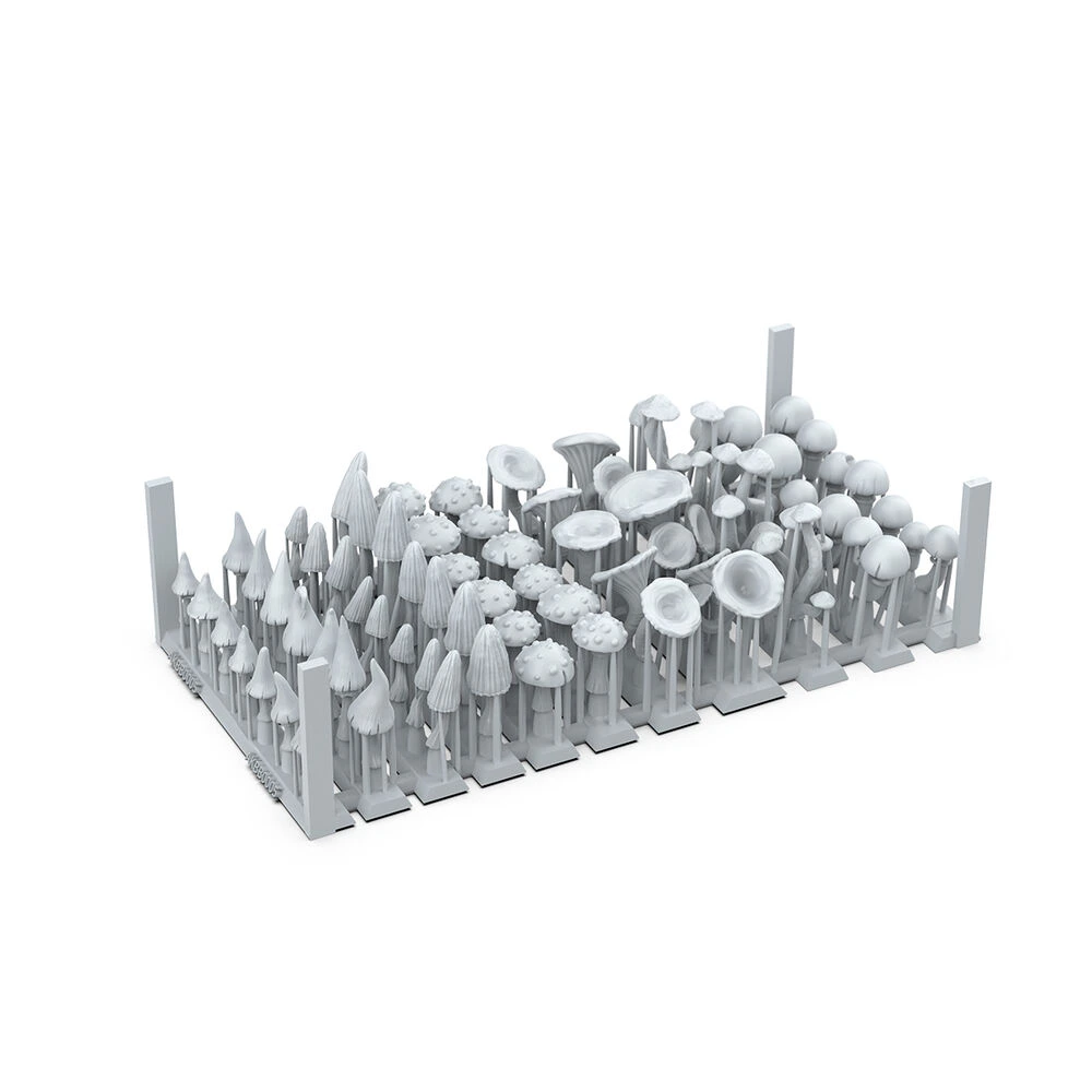 FOREST MUSHROOMS - BASING BITS 63 pieces