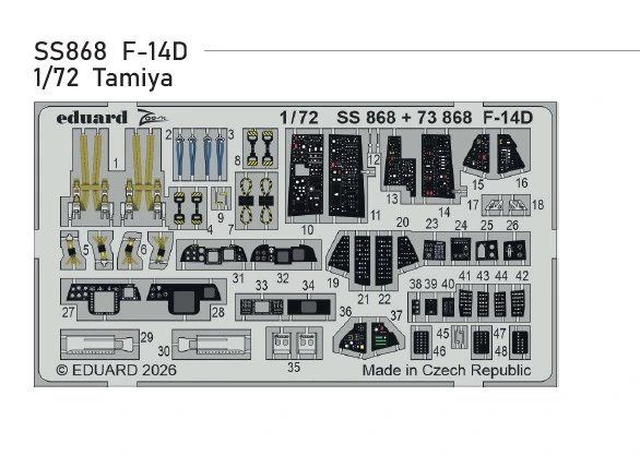 Fotografie 1/72 F-14D (TAMIYA)
