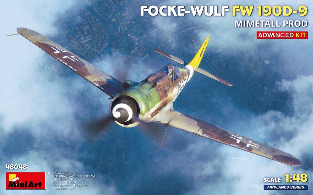 Fotografie 1/48 Fw 190D-9 Mimetall Prod. (ADVANCED KIT)