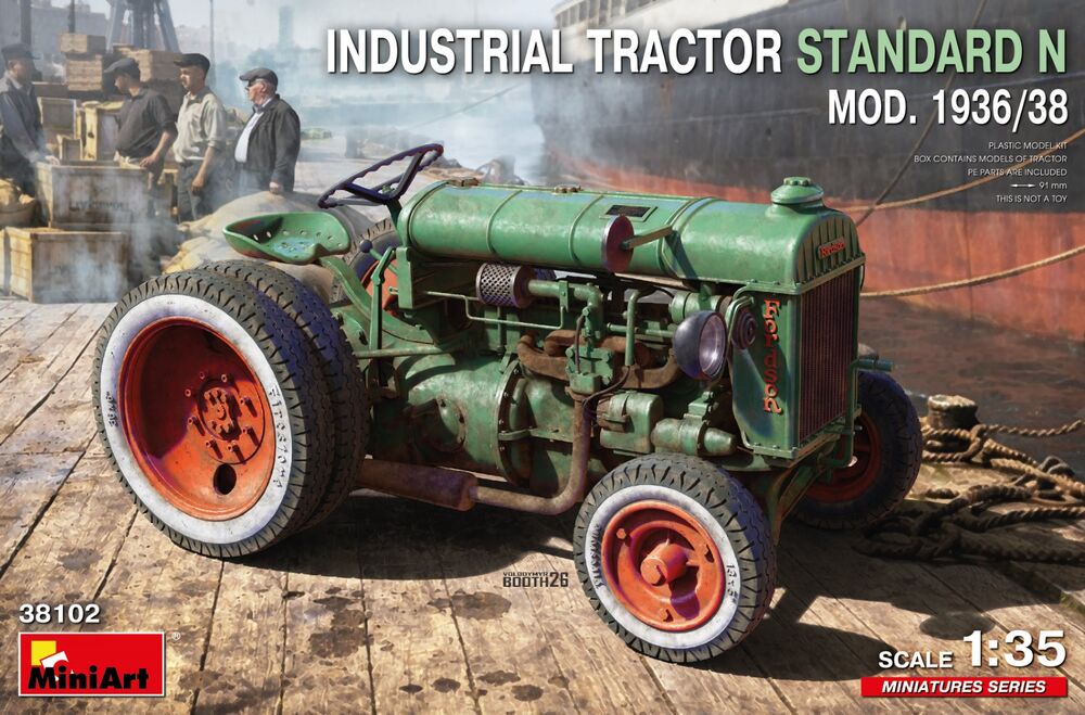 Fotografie 1/35 Industrial Tractor Standard N Mod.1936/38