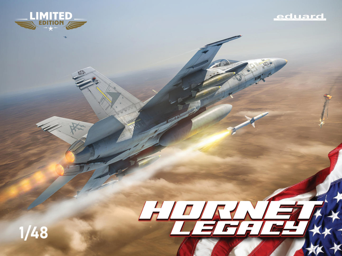 Fotografie 1/48 F/A-18C Hornet "HORNET LEGACY" (Limited Edition)