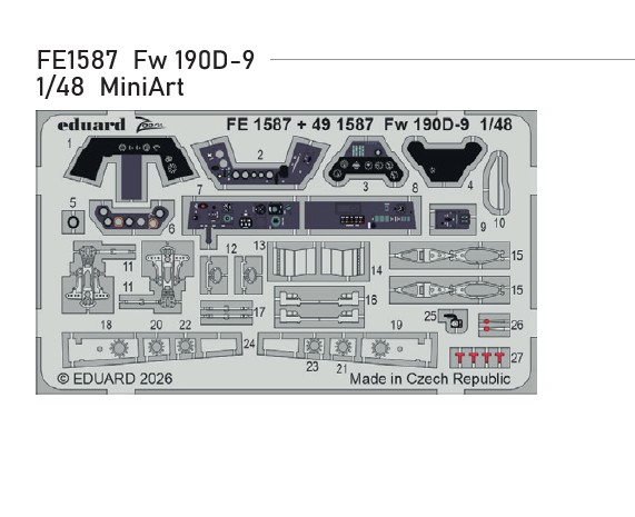 Fotografie 1/48 Fw 190D-9 (MINIART)