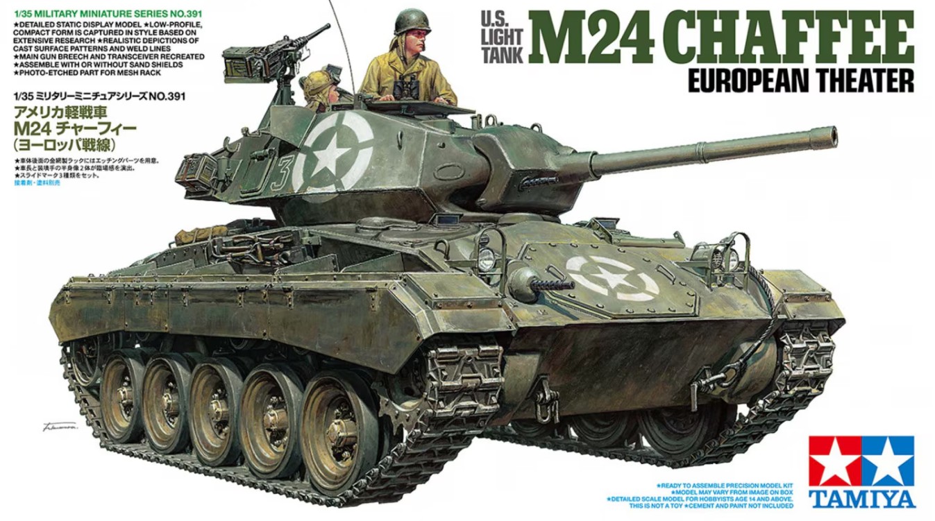 1/35 U.S. Light Tank M24 Chaffee European Theater