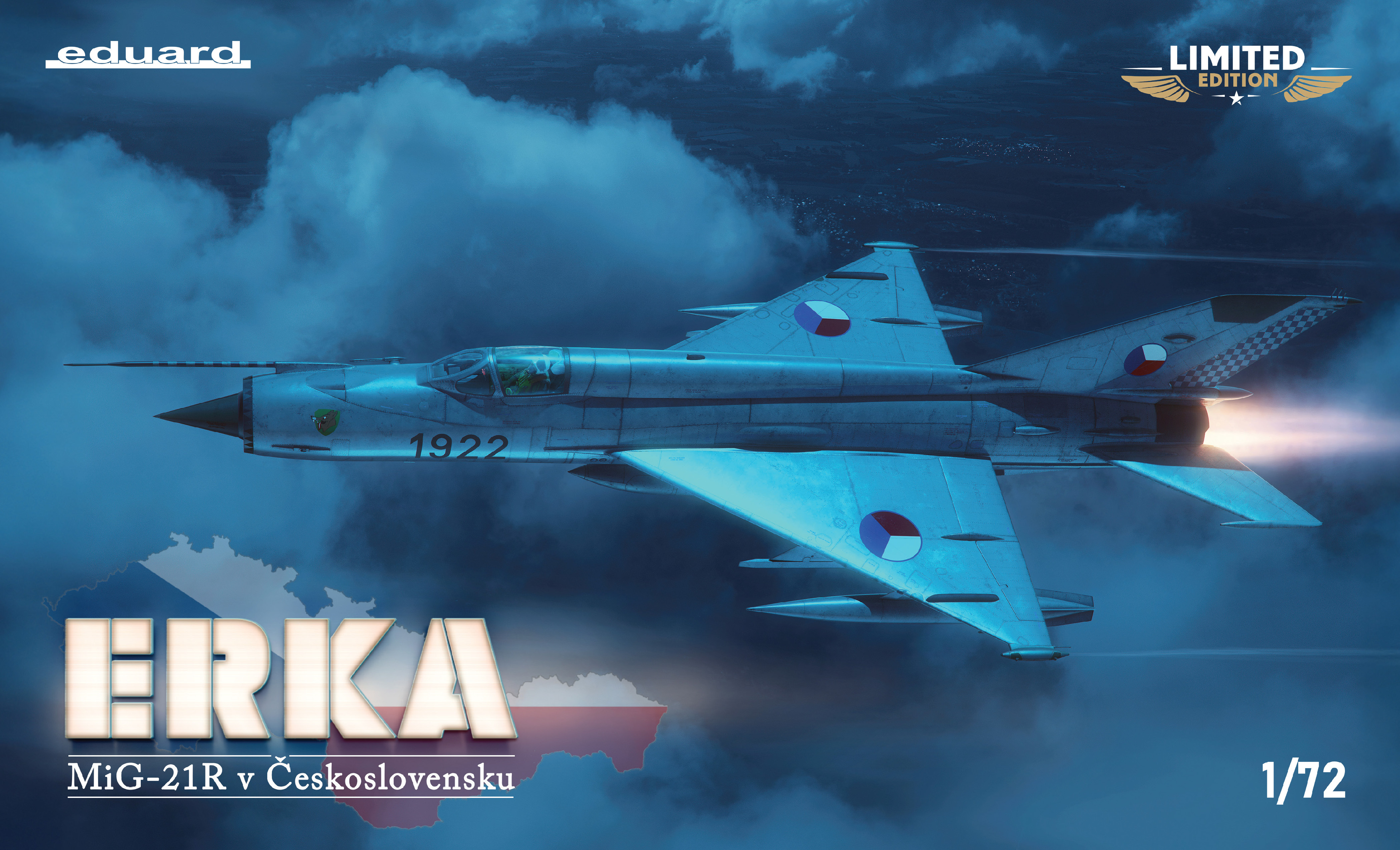 Fotografie 1/72 ERKA / MiG-21R v Československu (Limited edition)