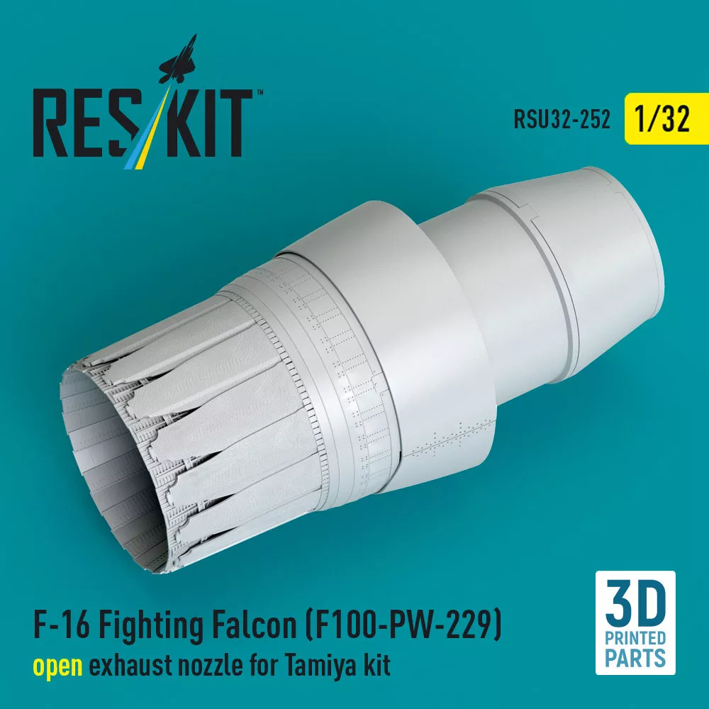 1/32 F-16 Fight.Falcon (F100-PW-229) exh.noz.(TAM)