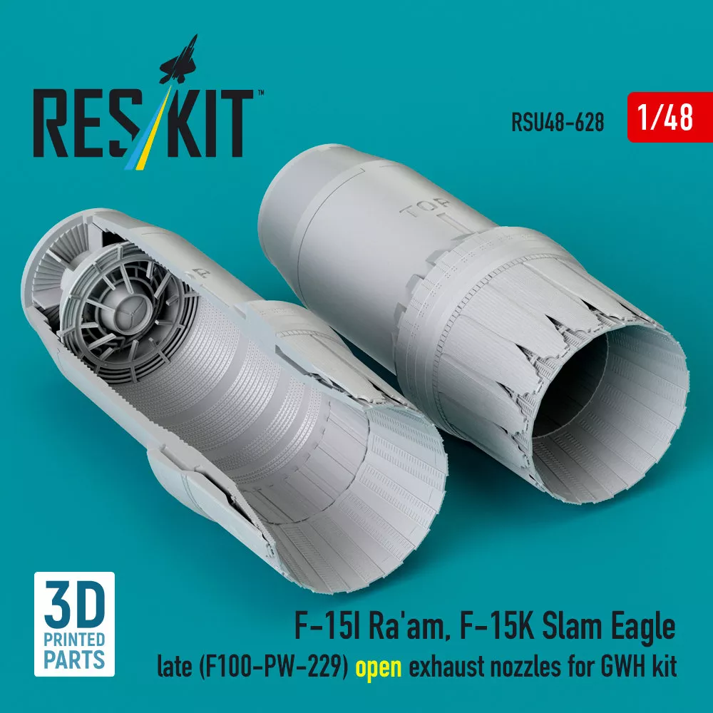 1/48 F-15I Ra'am/F-15K Slam Eagle late exh.nozzles