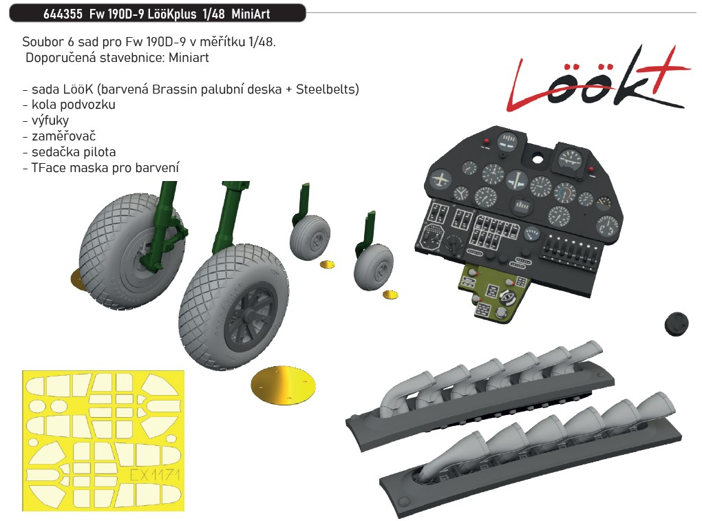 Fotografie 1/48 Fw 190D-9 LööKplus (MINIART)