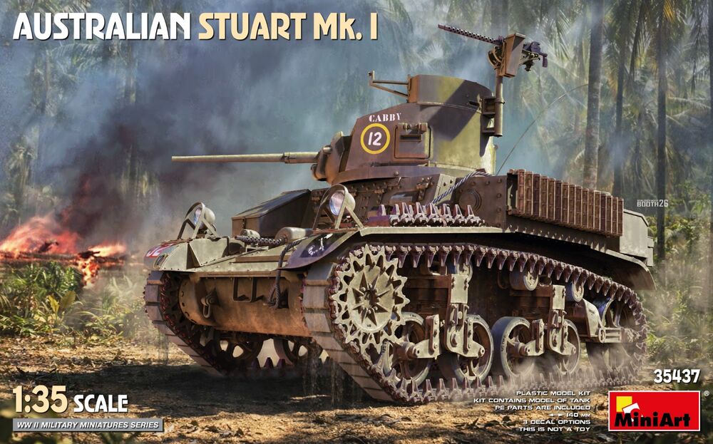 1/35 Australian Stuart Mk.I (3x camo)