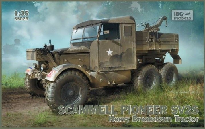 1/35 Scammell Pioneer SV2S Heavy Breakdown Tractor