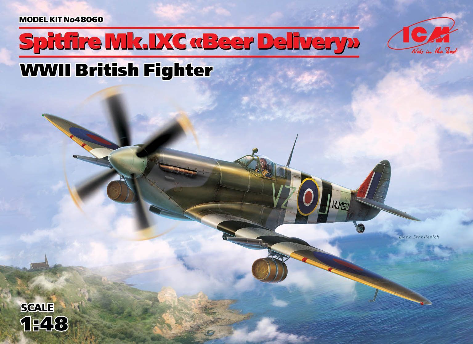 1/48 Spitfire Mk.IXC Beer Delivery British Fighter