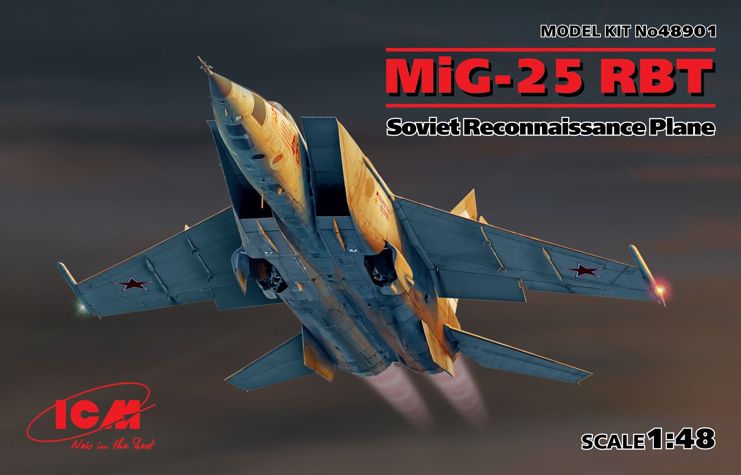 Fotografie 1/48 MiG-25 RBT Soviet Reconnaissance Plane