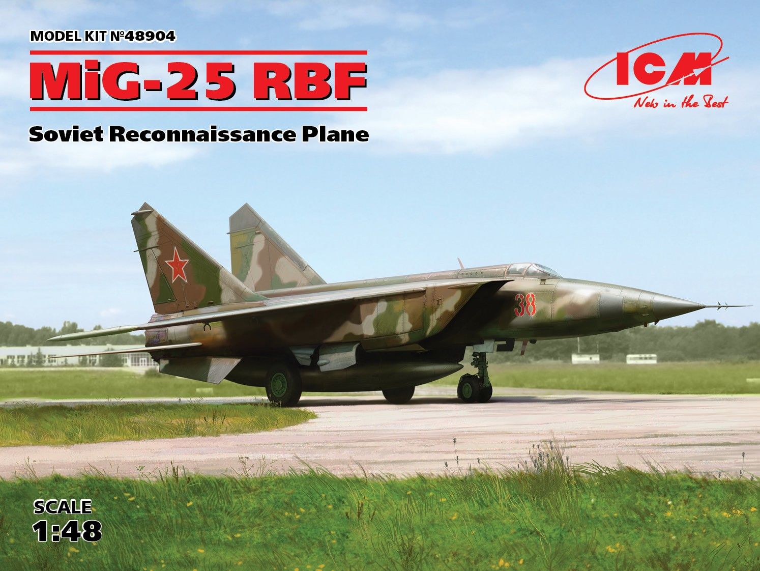 Fotografie 1/48 MiG-25 RBF Soviet Reconnaissance Plane