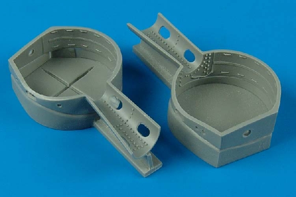 1/32 Bf 109G wheel bays