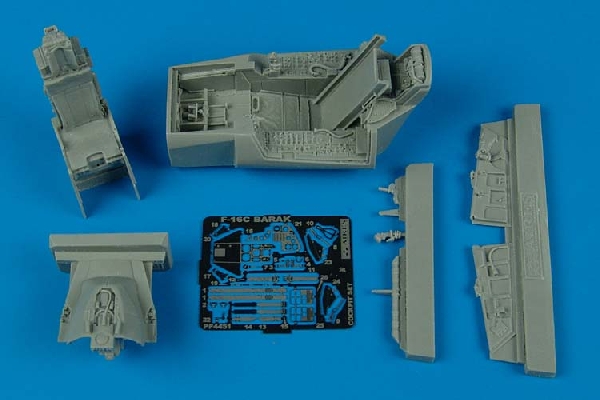 1/48 F-16C Barak cockpit set