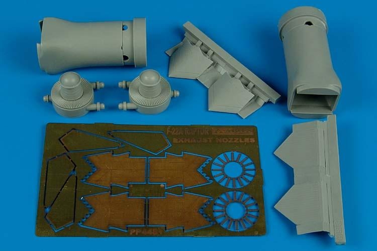 1/48 F/A-22A Raptor exhaust nozzles - closed position