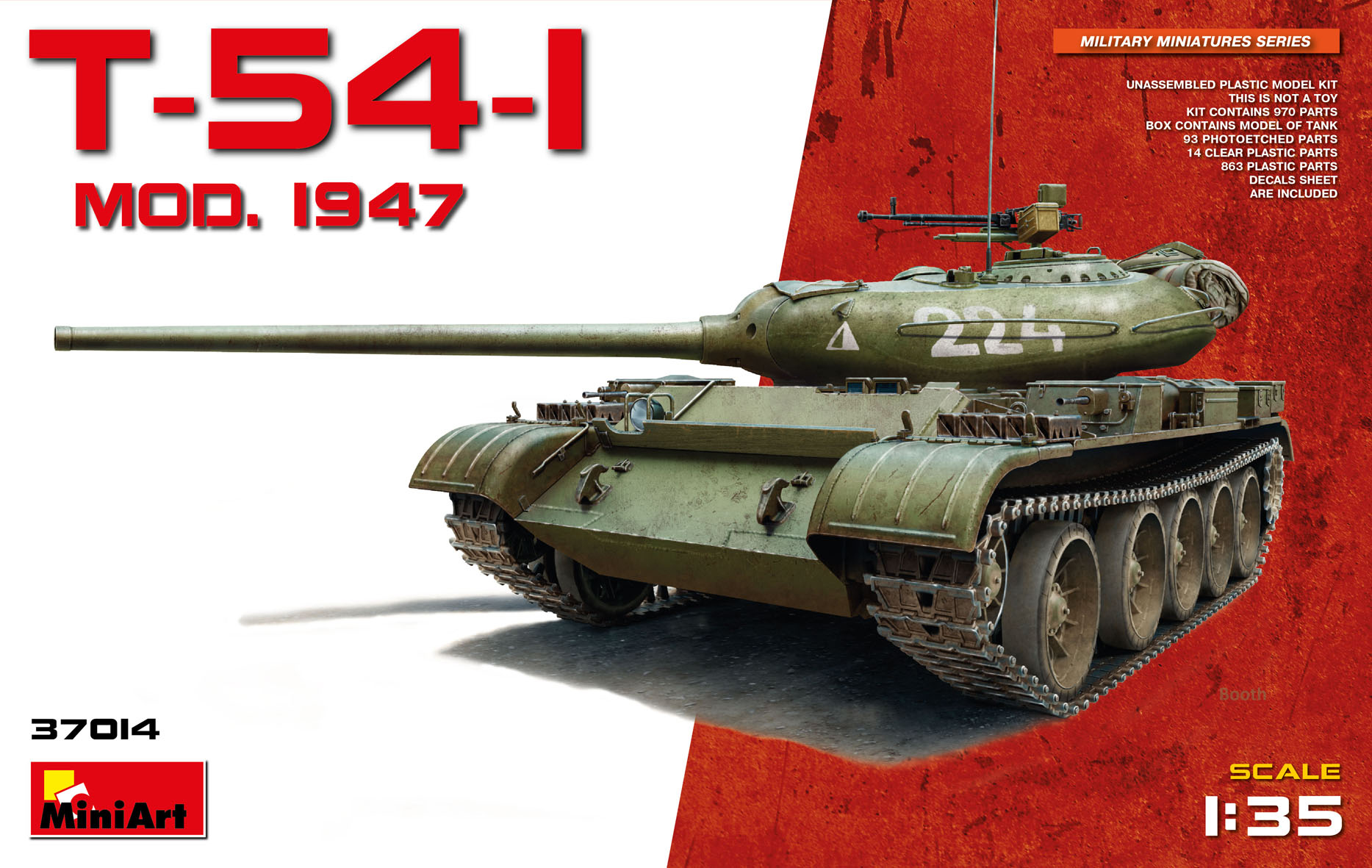 Fotografie 1/35 T-54-1 Soviet Medium Tank