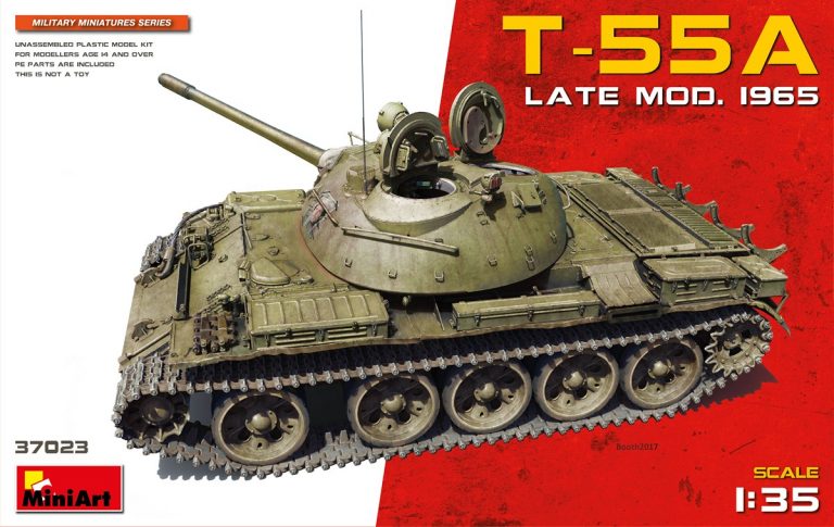 Fotografie 1/35 T-55A Late Mod. 1965