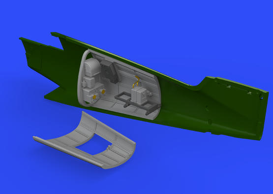 1/48 Bf 109G-6 radio compartment (TAMIYA)