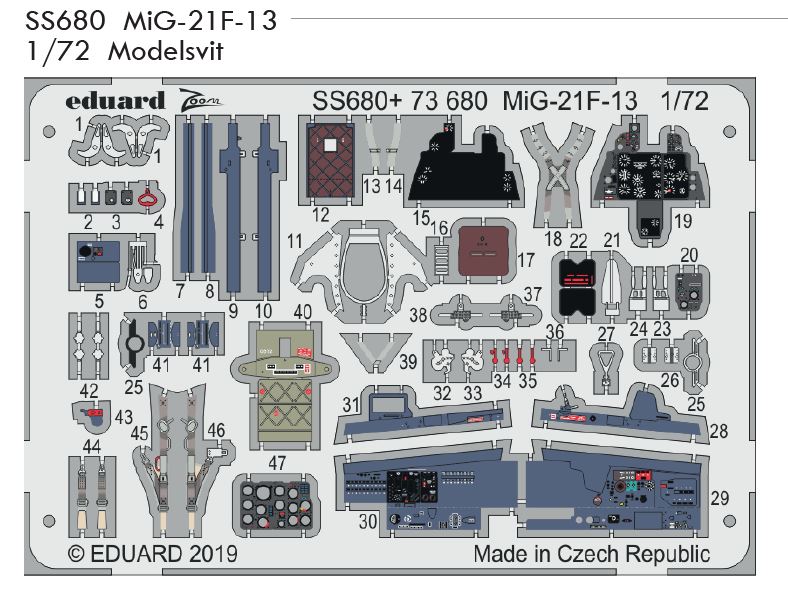 1/72 MiG-21F-13 (MODELSVIT)