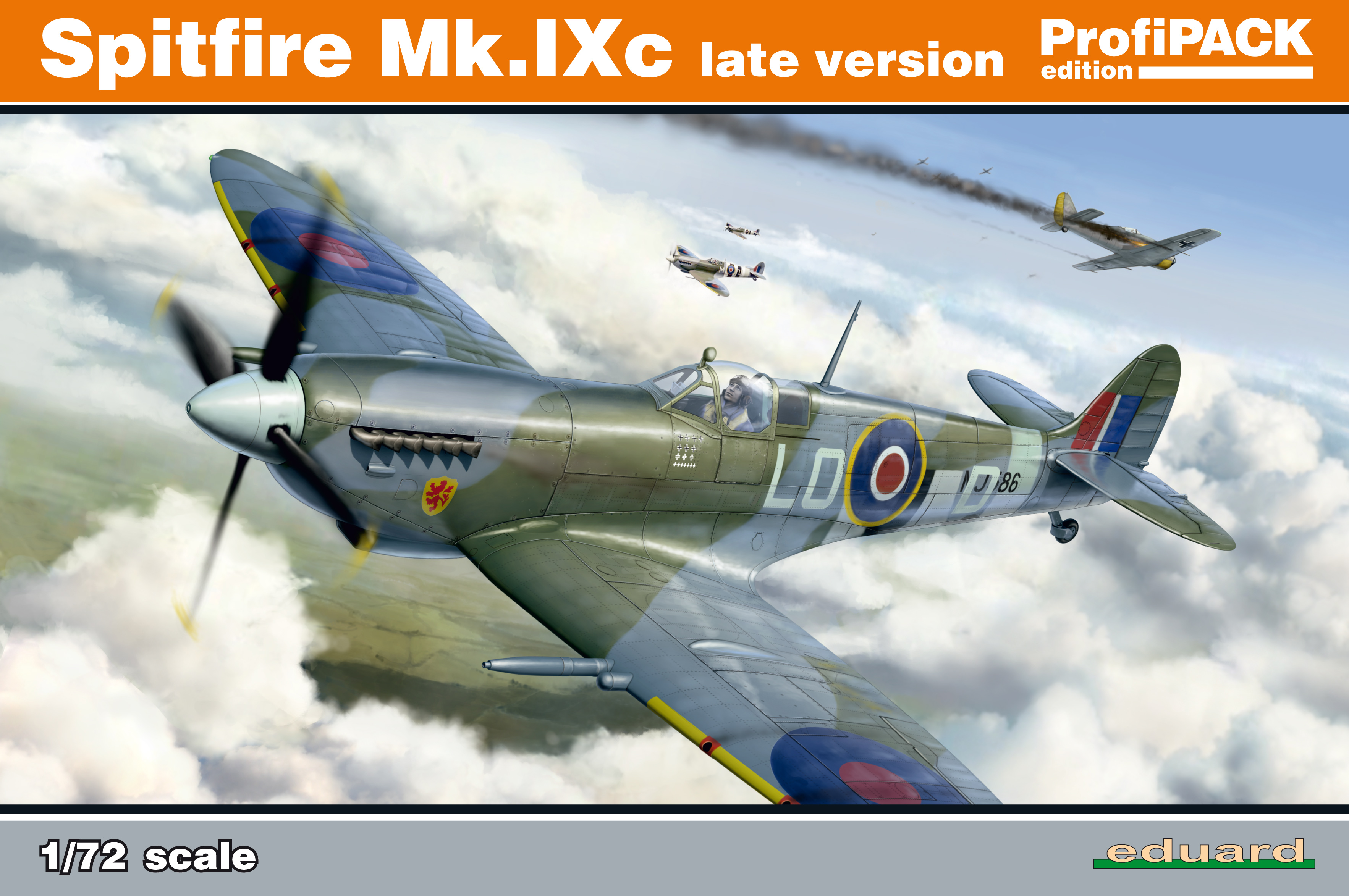 1/72 Spitfire Mk.IXc late version