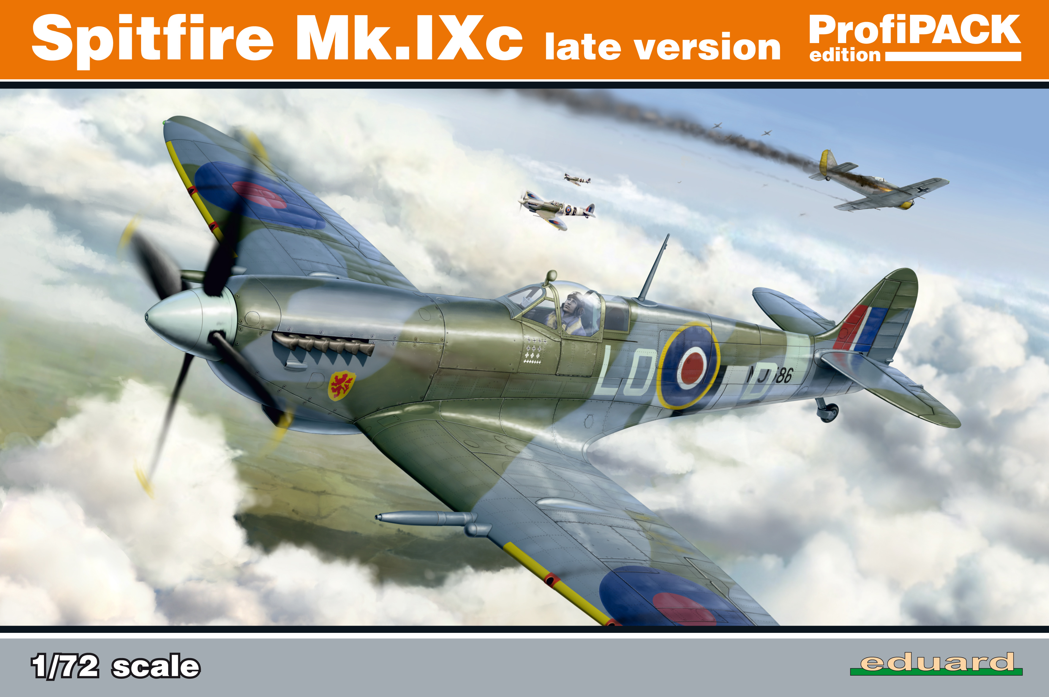 Fotografie 1/72 Spitfire Mk.IXc late version