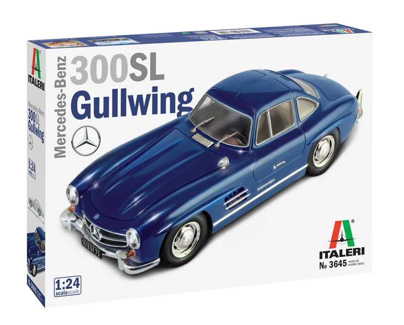 Model Kit auto 3645 - Mercedes Benz 300 SL Gullwing (1:24)