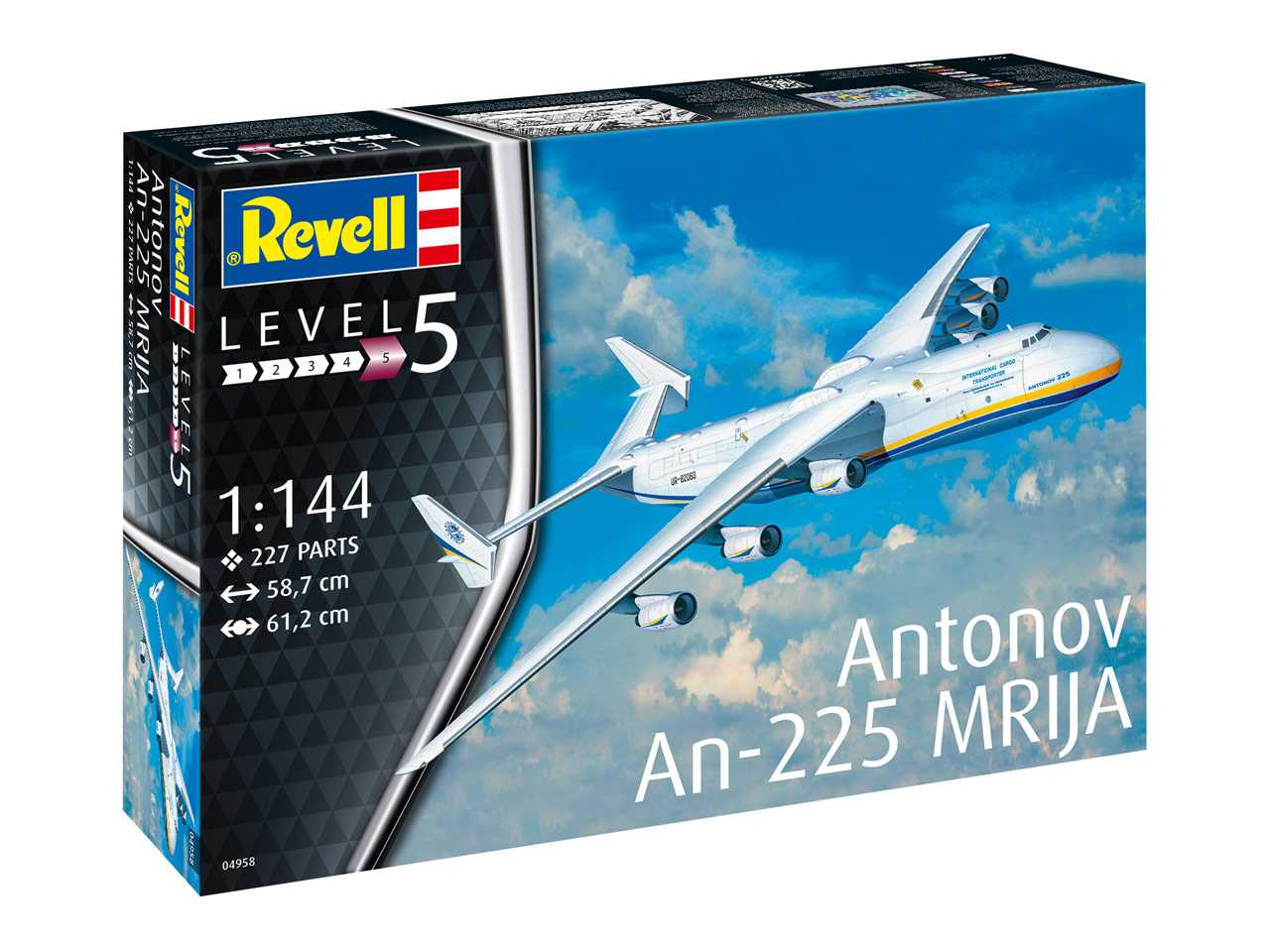 Fotografie Plastic ModelKit letadlo 04958 - Antonov An-225 Mrija (1:144)