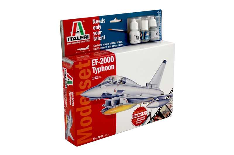 Fotografie Model Set letadlo 72001 - EF-2000 TYPHOON (1:72)