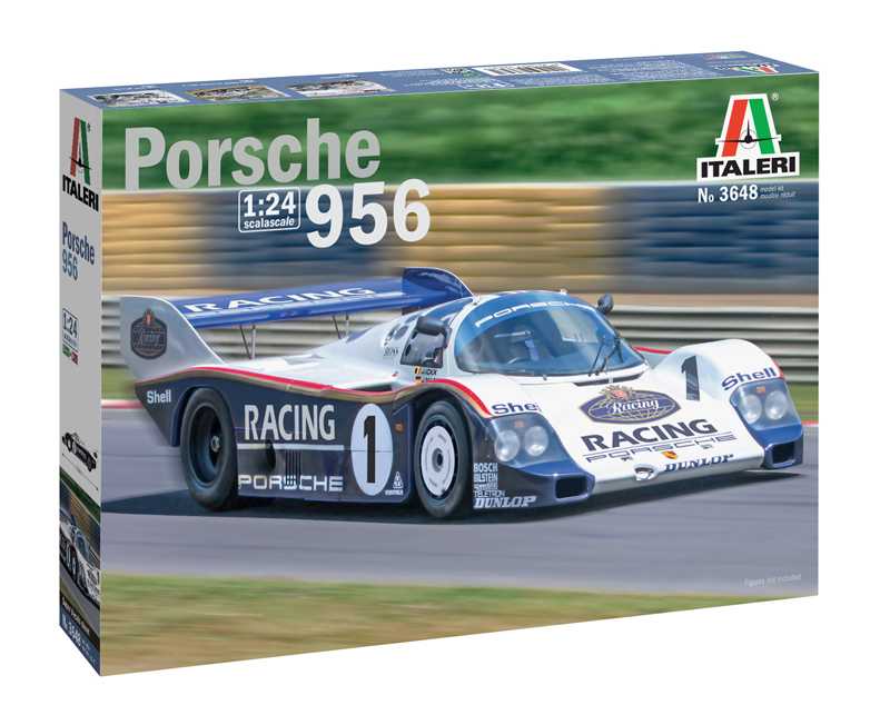 Fotografie Model Kit auto 3648 - Porsche 956 (1:24)