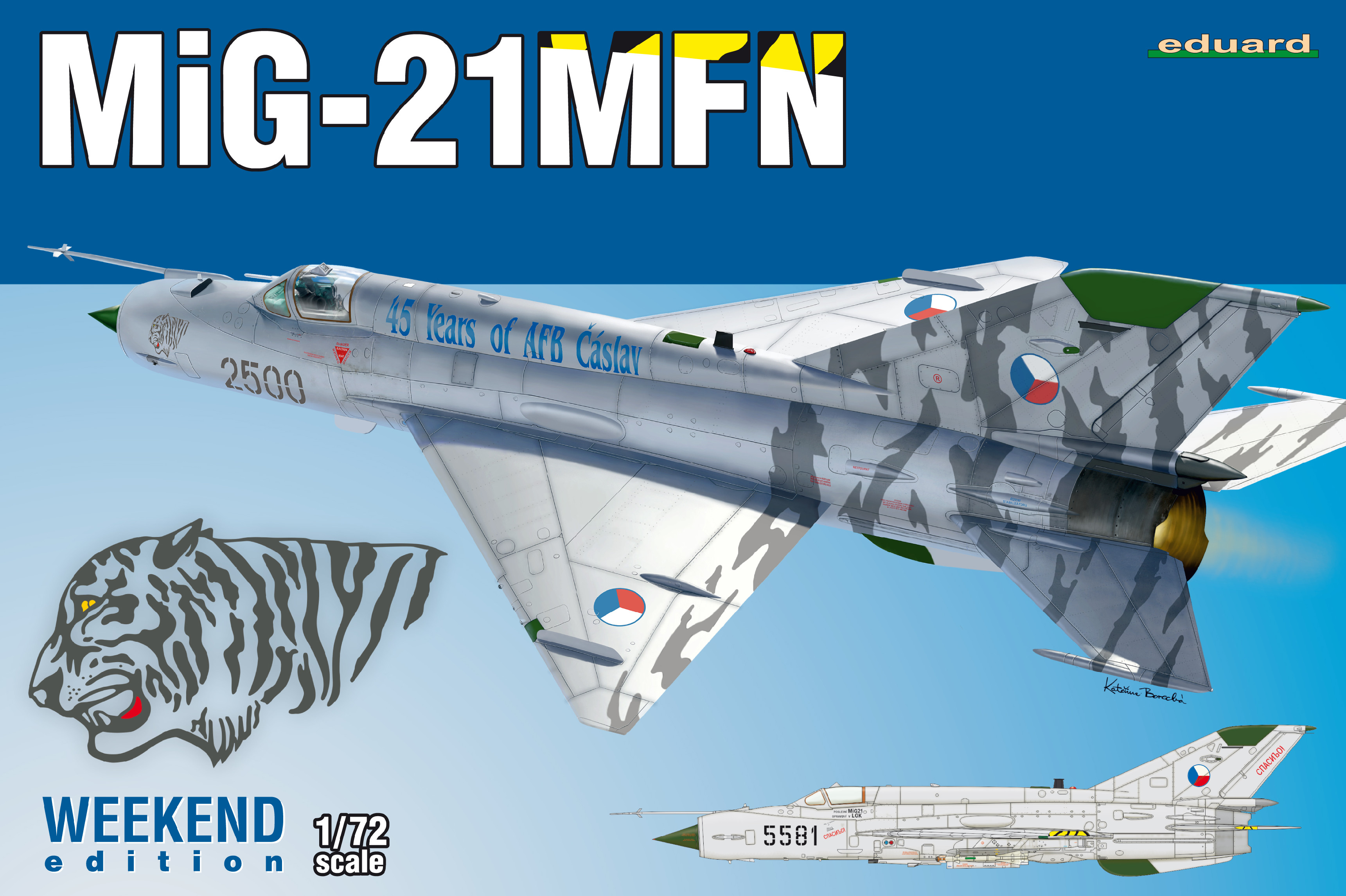 Fotografie 1/72 MiG-21MFN