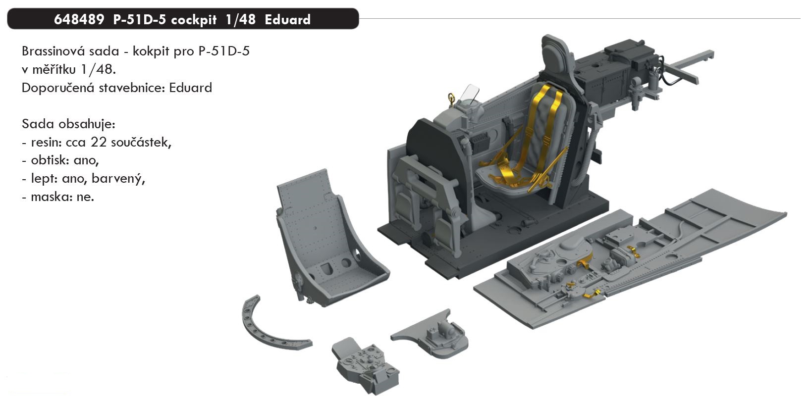 1/48 P-51D-5 cockpit (EDUARD)