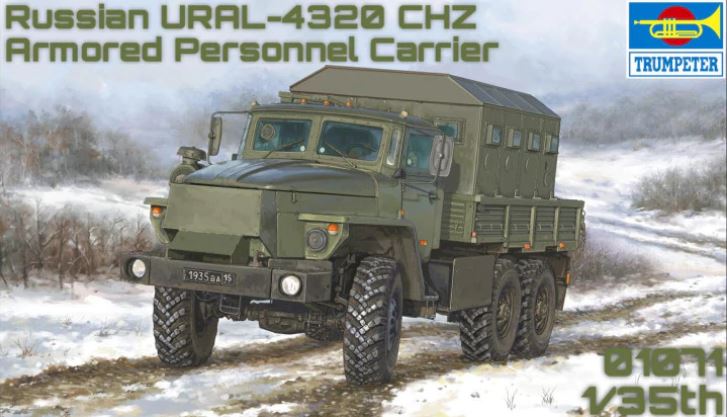 Fotografie 1/35 Russian URAL-4320 CHZ