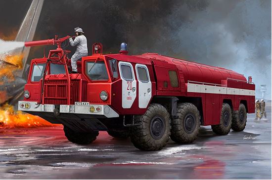 1/35 Airport Fire Fighting Vehicle AA-60 (MAZ-7310) 160.01