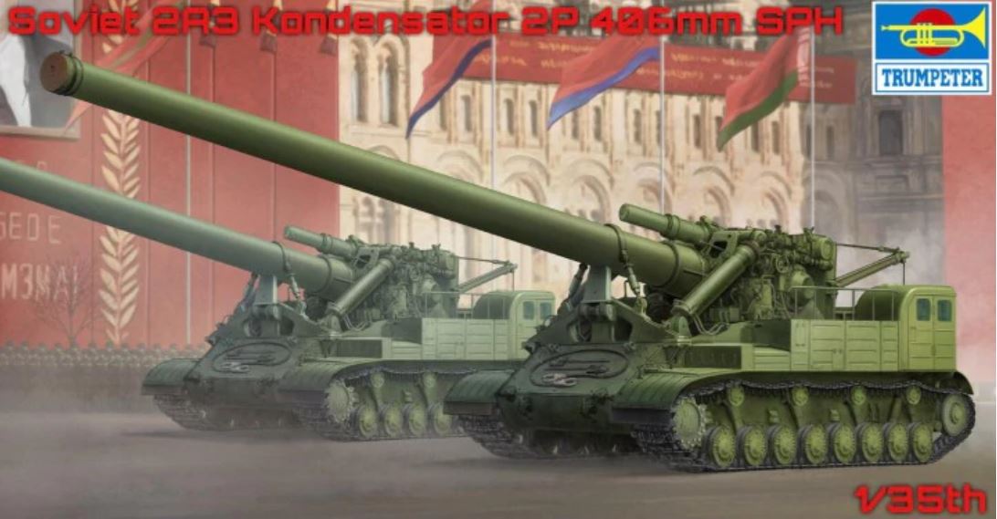 Fotografie 1/35 Soviet 2A3 Kondensator 2P 406mm Self Propelled Howitzer