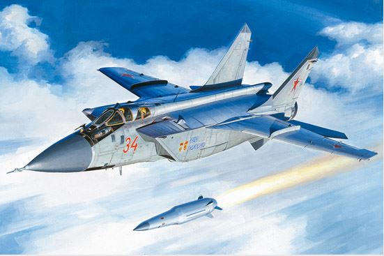 1/48 MiG-31BM. w/KH-47M2